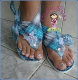 Sandália Havaiana decorada